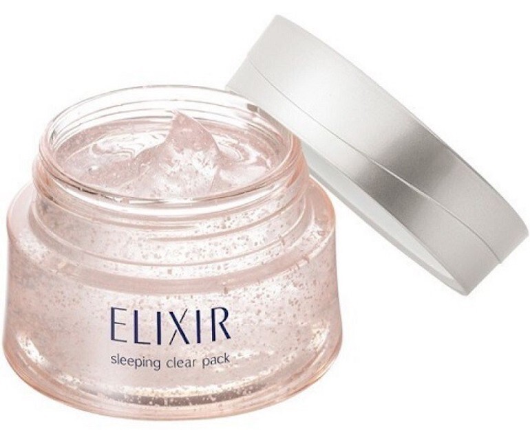 Mặt nạ dạng gel Shiseido Elixir Whitening Revitalizing Care Sleeping Clear Pack