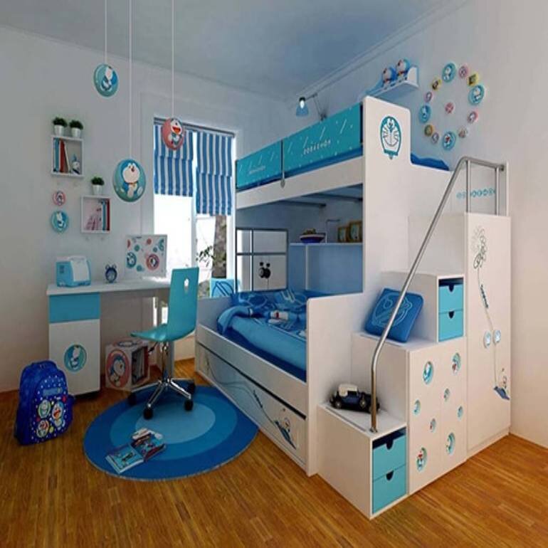 Giường tầng trẻ em cho bé trai