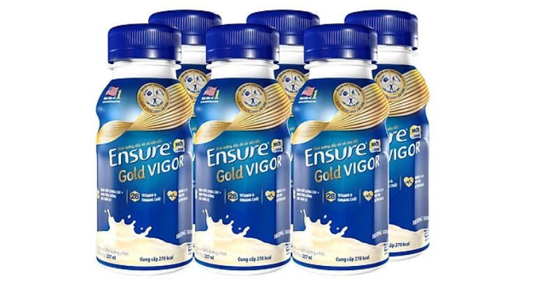 Sữa nước Abbott Ensure Gold Vigor 237ml - Giá tham khảo: 999.000 vnd/thùng 24 chai