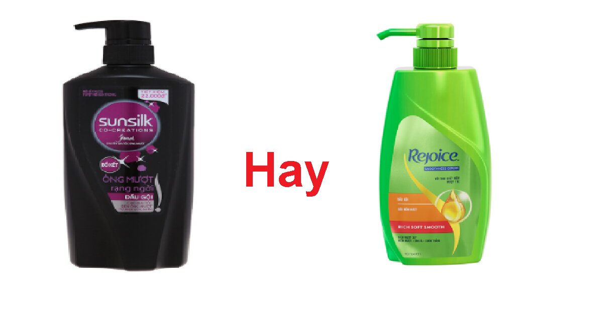 So sánh dầu gội Rejoice và Sunsilk: nên chọn mua loại nào tốt?