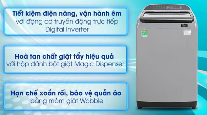 Máy giặt Samsung cửa trên