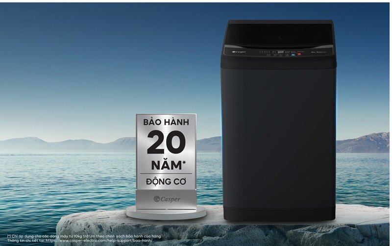 Máy giặt Casper cửa trên 10kg WT-E10NGR21 chất lượng rất tốt, giá rẻ bất ngờ