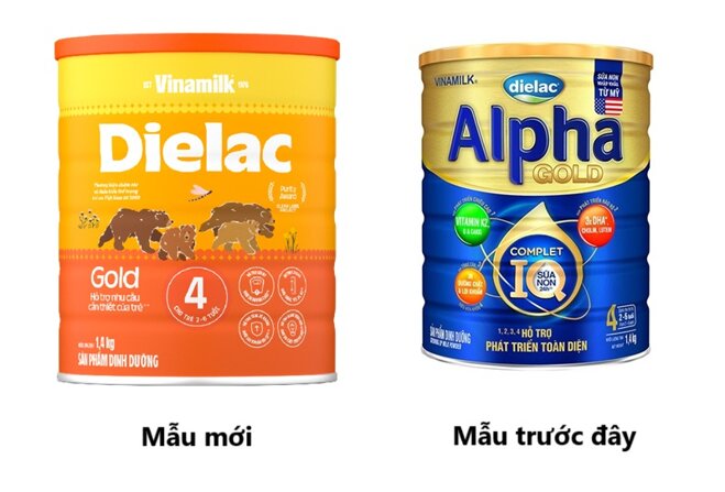 Sữa Dielac Alpha Gold mẫu mới: Tất tật những điều mẹ cần biết