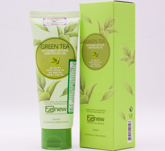 Tẩy tế bào chết trà xanh Benew Green Tea Clear Peeling