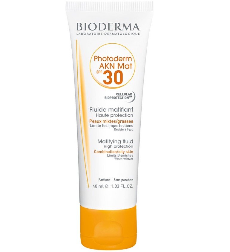 Kem chống nắng Bioderma Photoderm AKN Mat SPF 30.