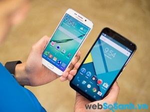 Samsung Galaxy S6 Edge và Google Nexus 6