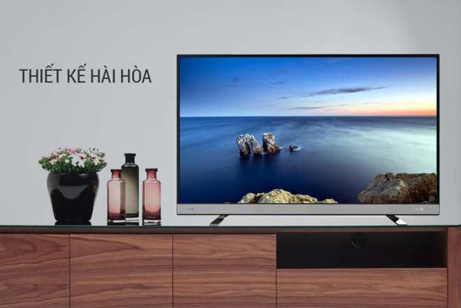 Thiết kế đẹp và sang trọng Tivi Toshiba 49 inch 4K Ultra HD 