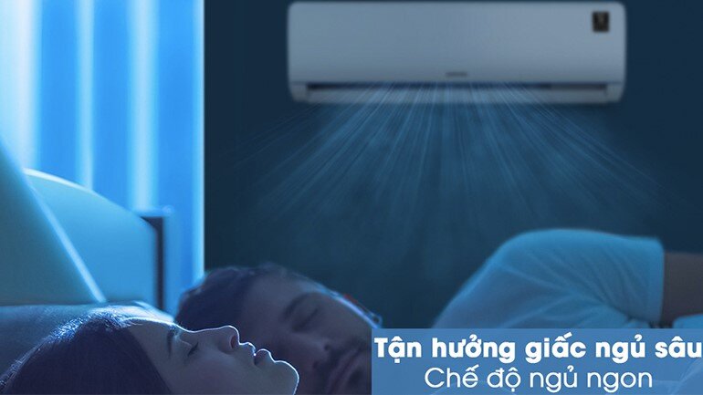 Giúp bạn ngủ ngon nhờ chế độ Good Sleep tích hợp trong máy lạnh AR12TYHQASINSV