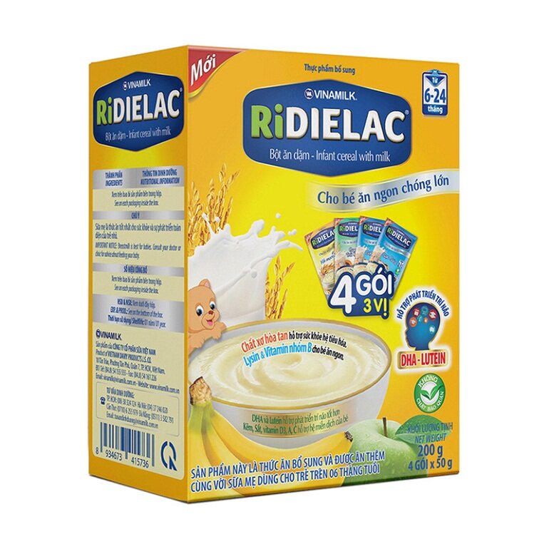 Bột ăn dặm Ridielac Gold