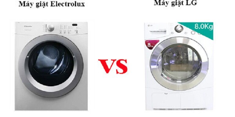 Máy giặt LG và Electrolux