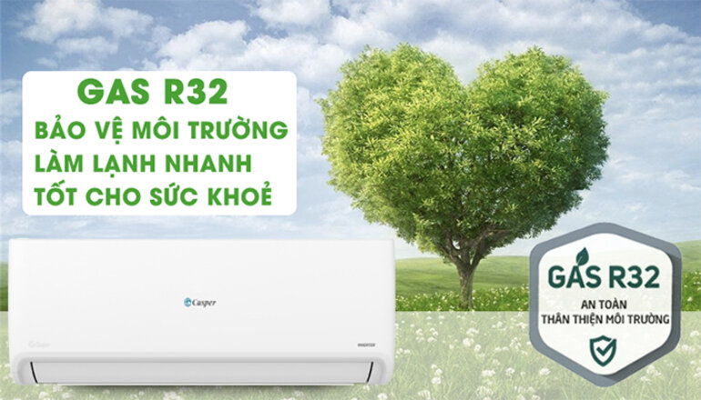 Điều hòa Casper 24000btu 1 chiều SC-24FS33 gas R-32