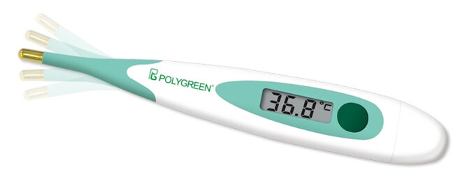 nhiệt kế điện tử polygreen tốt nhất