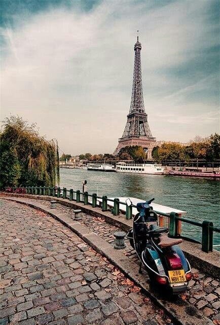 Paris France Bucket list -Scooter in Paris (previous pinner said that, I thought it was funny :)