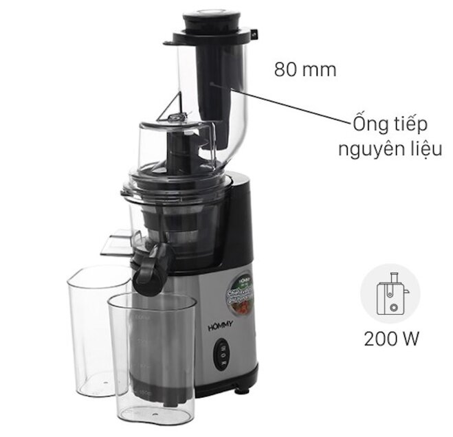 Máy ép trái cây chậm Hommy GS-135L