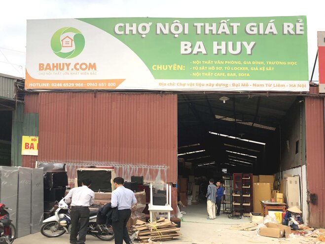 hệ thống nội thất giá rẻ và thanh lý ba huy