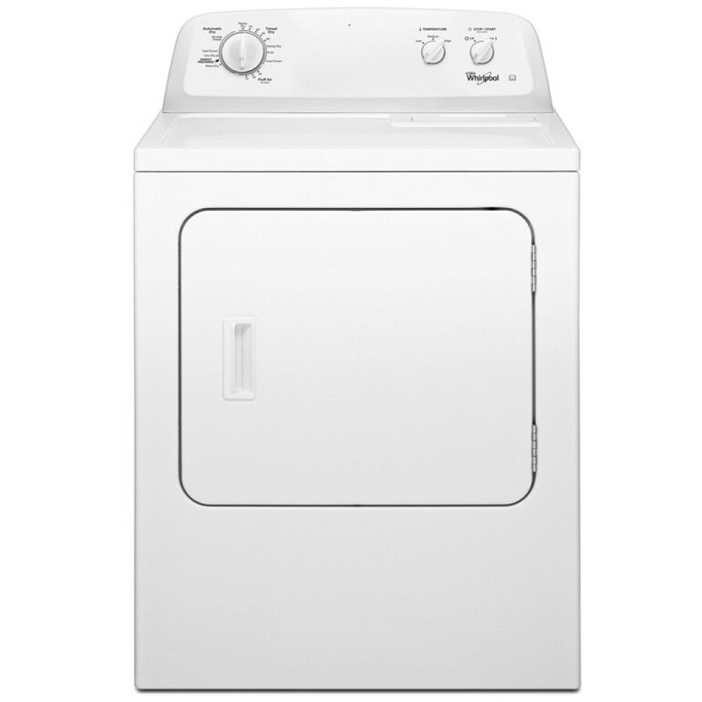 Máy sấy quần áo Whirlpool có tông màu trắng thanh lịch