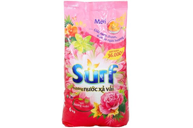 Surf mang đến cho bạn công nghệ vượt trội trong làm sạch áo quần 