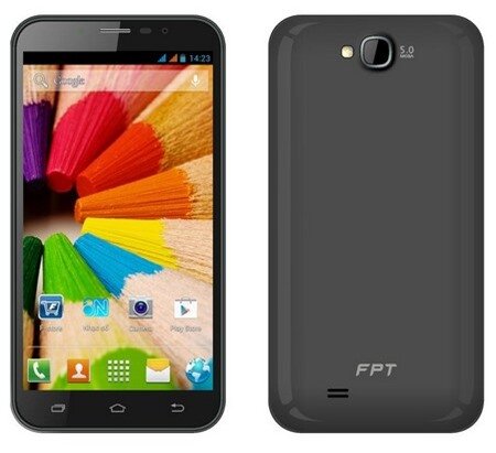 FPT HD V là sản phẩm phablet đầu tiên của FPT