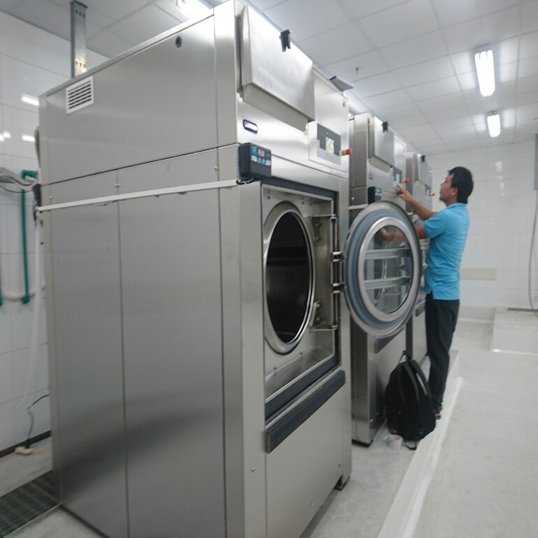 Các chức năng của máy giặt công nghiệp Electrolux 30kg