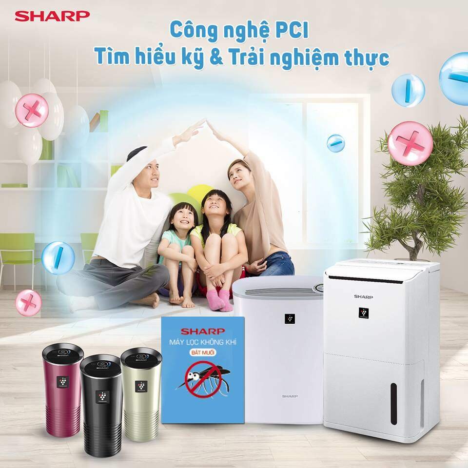 Máy lọc không khí Sharp được nhiều người tiêu dùng chọn lựa