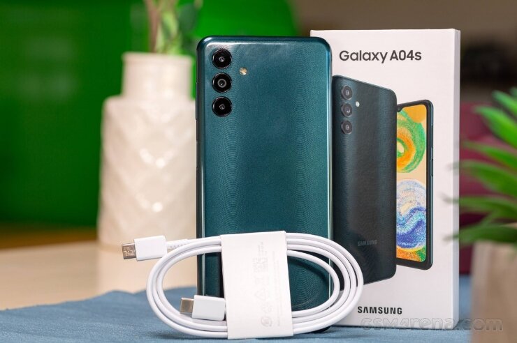 đánh giá samsung galaxy a04s thiết kế