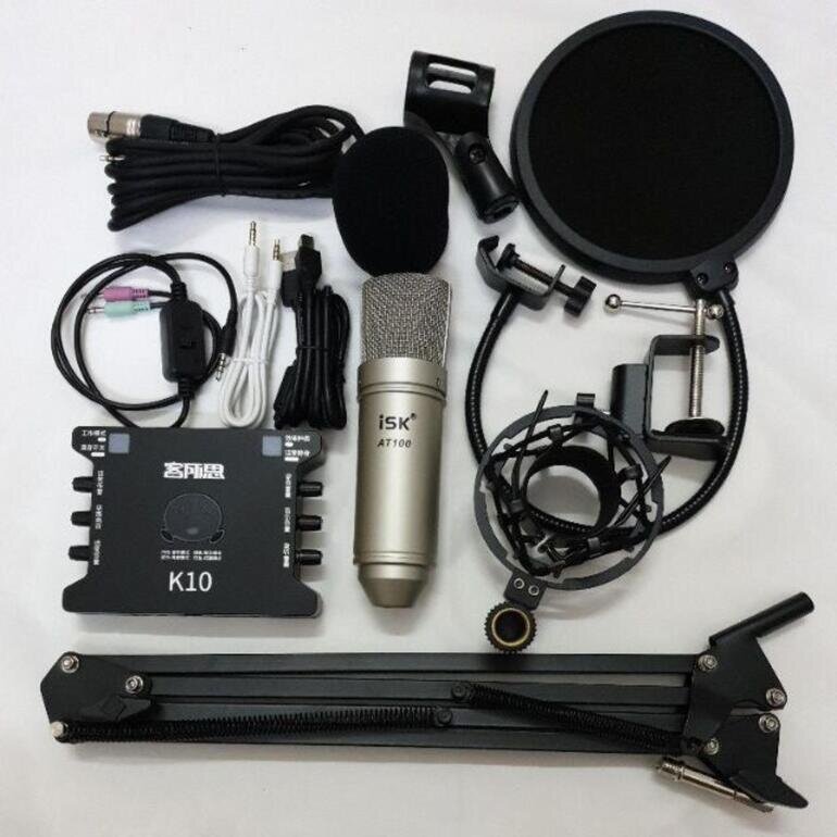 Bộ mic livestream K10 là sản phẩm của hãng XOX