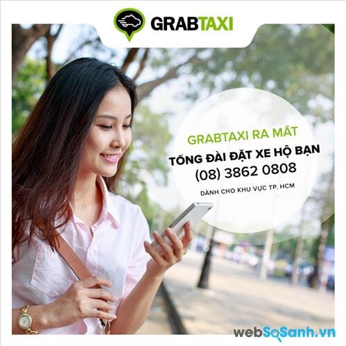 Đặt hộ xe qua tổng đài là cách thức dễ dàng hơn để bạn sử dụng GrabTaxi