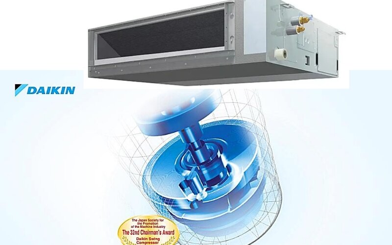 Điều hòa giấu trần nối ống gió Daikin FBFC60DVM9/RZFC60DVM - giải pháp cho phòng khách sang trọng!