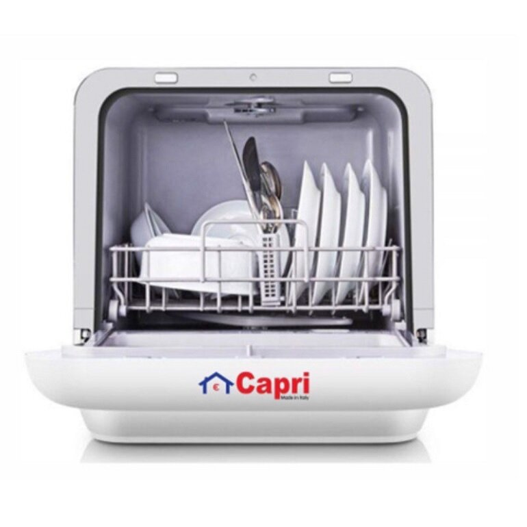 Máy rửa bát Capri CR-2602 tuy nhỏ nhưng có võ