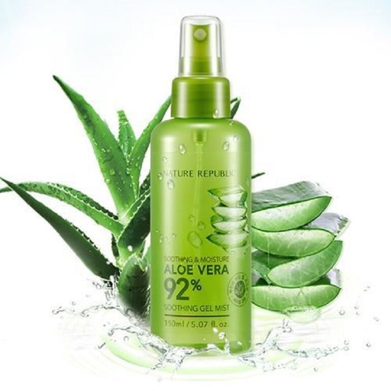 Xịt khoáng Nature republic Aloe Vera Soothing Gel Mist