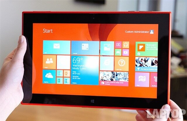 Đánh giá tablet Lumia 2520: Sức hấp dẫn đến từ thương hiệu