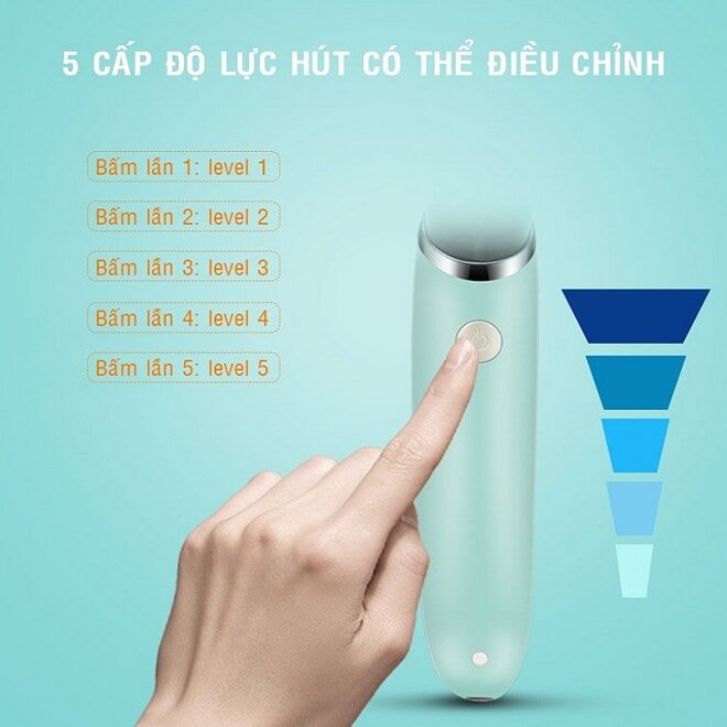 5 cấp độ của máy hút mũi Little Bee