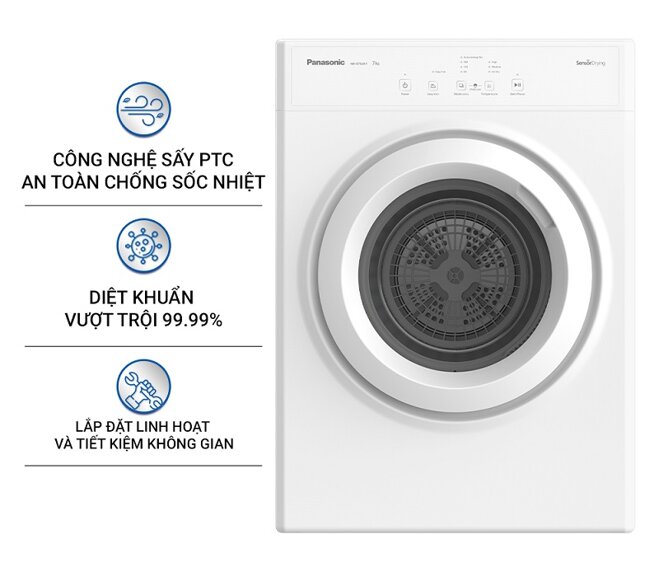 Máy sấy Tumble 7kg NH-E70JA1WVT