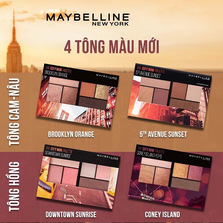 Phấn mắt Maybelline The New York