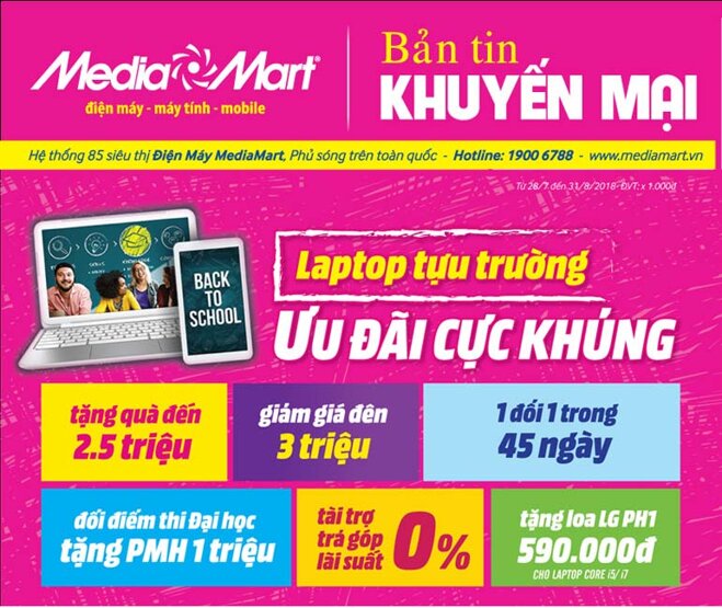 mediamart khuyến mãi