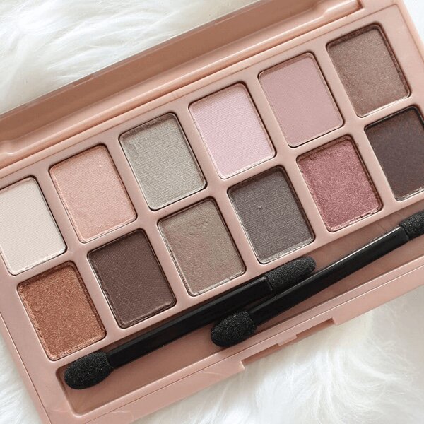 Phấn mắt Maybelline The Blushed Nudes Maybelline New York 12 màu có nhũ