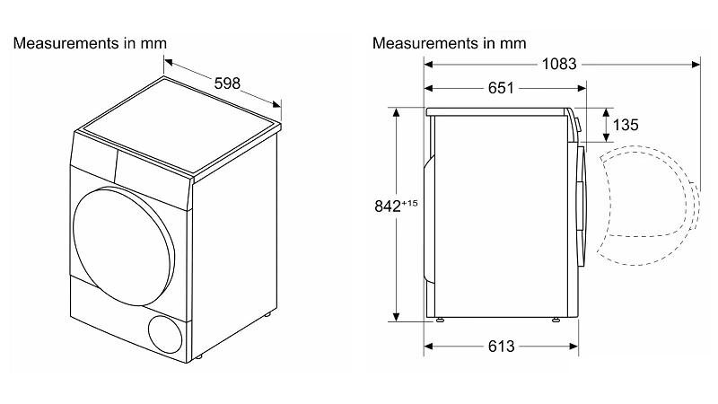 Máy sấy quần áo Bosch serie 4 WTH83028SG: Công nghệ bơm nhiệt cao cấp, mà giá rất rẻ