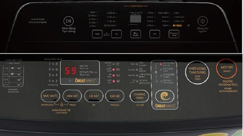 Dưới 5 triệu nên mua máy giặt 10kg Aqua AQW-DR100JT.BK hay Toshiba AW-DM1100PV(KK)?