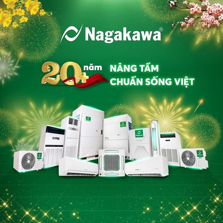 Thương hiệu Nagakawa được thành lập và phát triển hơn 20 năm