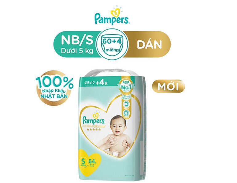 Tã dán Pamper nội địa Nhật Bản