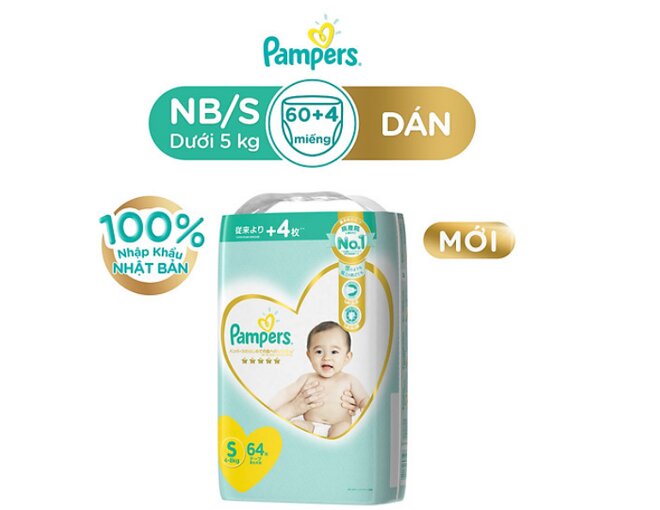 Tã dán Pamper nội địa Nhật Bản