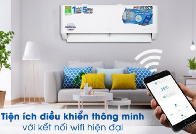 điều hòa tích hợp wifi