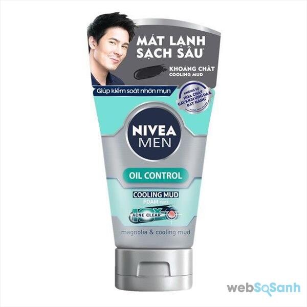 sữa rửa mặt cho nam Nivea