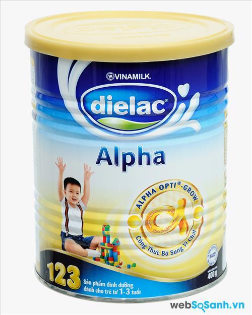 Sữa bột Dielac Alpha 123