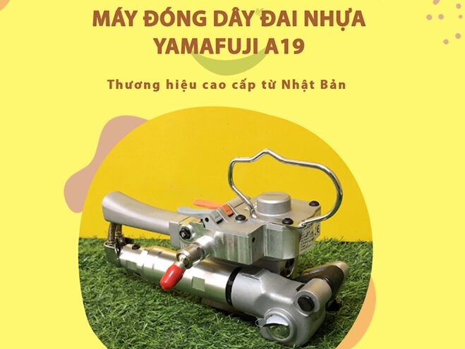 Máy đóng dây đai nhựa Yamafuji A19