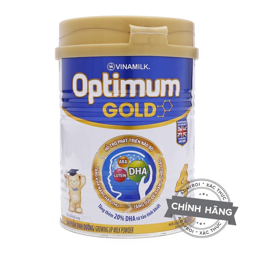 Lựa chọn sữa Optimum Gold 4 cho trẻ bổ sung dưỡng chất