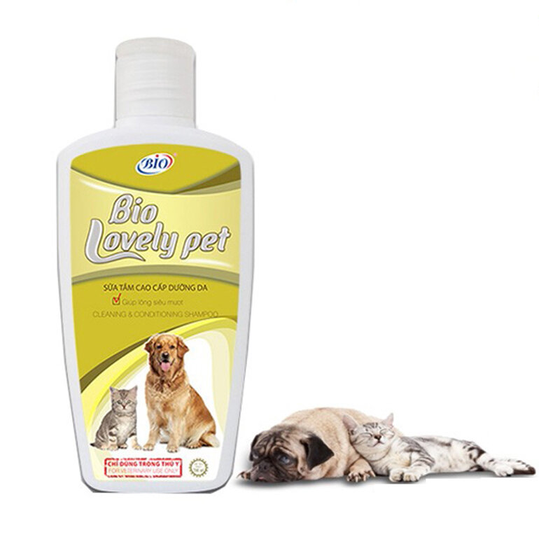 SỮA TẮM KHỬ MÙI HÔI, MƯỢT LÔNG BIO LOVELY PET 200ML