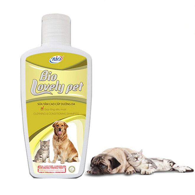 SỮA TẮM KHỬ MÙI HÔI, MƯỢT LÔNG BIO LOVELY PET 200ML