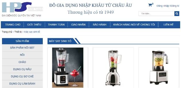 máy xay sinh tố Ceado và Lacor