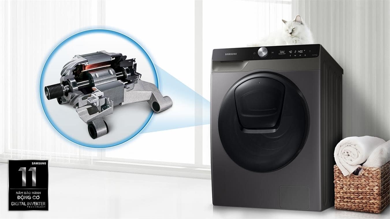 Tìm hiểu chế độ tự động vệ sinh của máy giặt Samsung 90TP54DSB